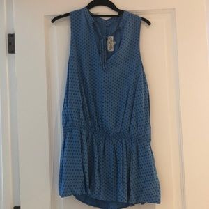 Wildfox Pleated Open Back Romper